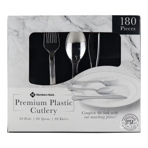 Cubiertos De Plástico Premium Member's Mark