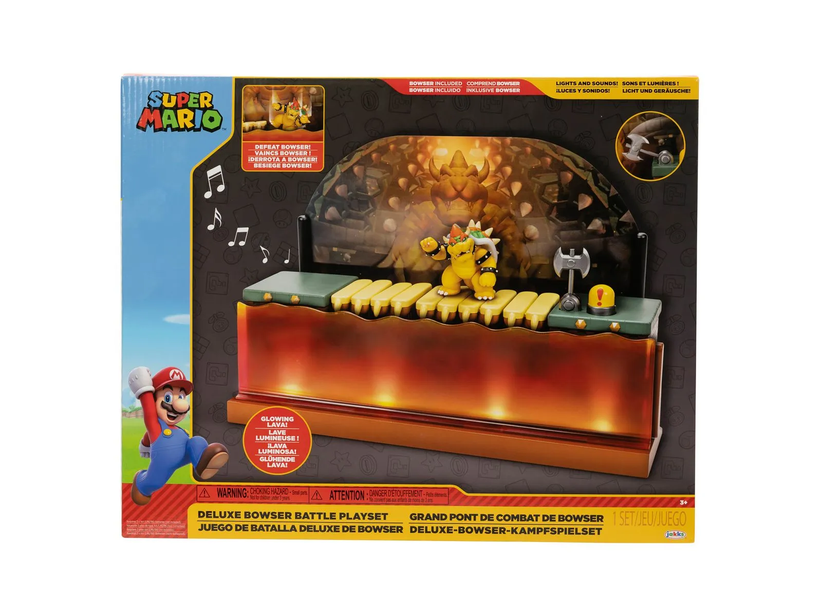 Super Mario Nintendo Deluxe Batalla De Bowser