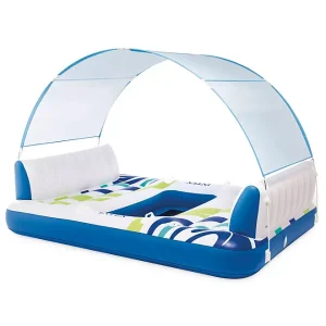 Flotador Acuático Inflable Intex Canopy Island
