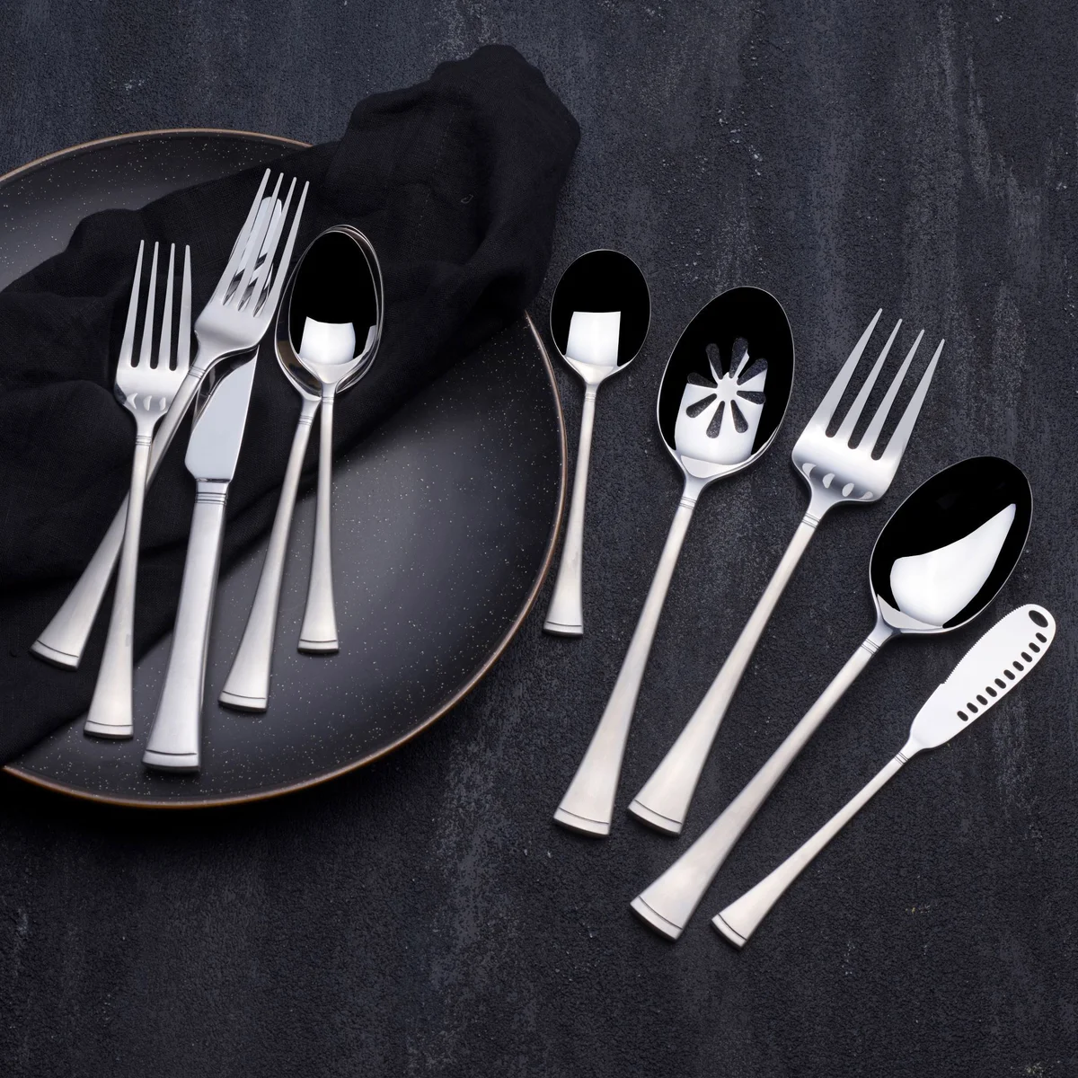 Set De Cubiertos De 65 Piezas Mikasa Alyse - Imagen 2