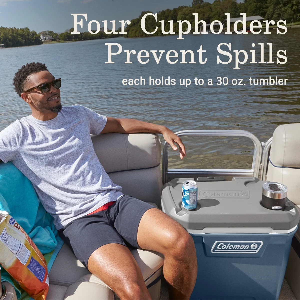 Hielera Coleman Con Ruedas de 60QT - Imagen 4