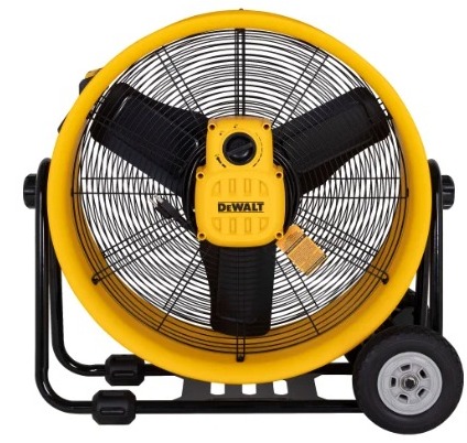 Ventilador de tambor DeWalt de 24" - Imagen 2