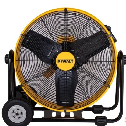 Ventilador de tambor DeWalt de 24"