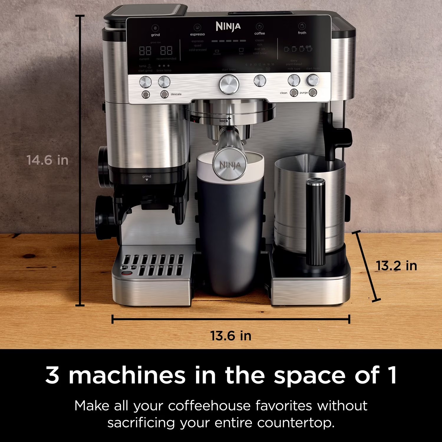 Cafetera Ninja Luxe 3 en 1 - Imagen 2