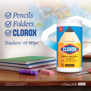 Limpiador Wipes de Clorox x 1 unid