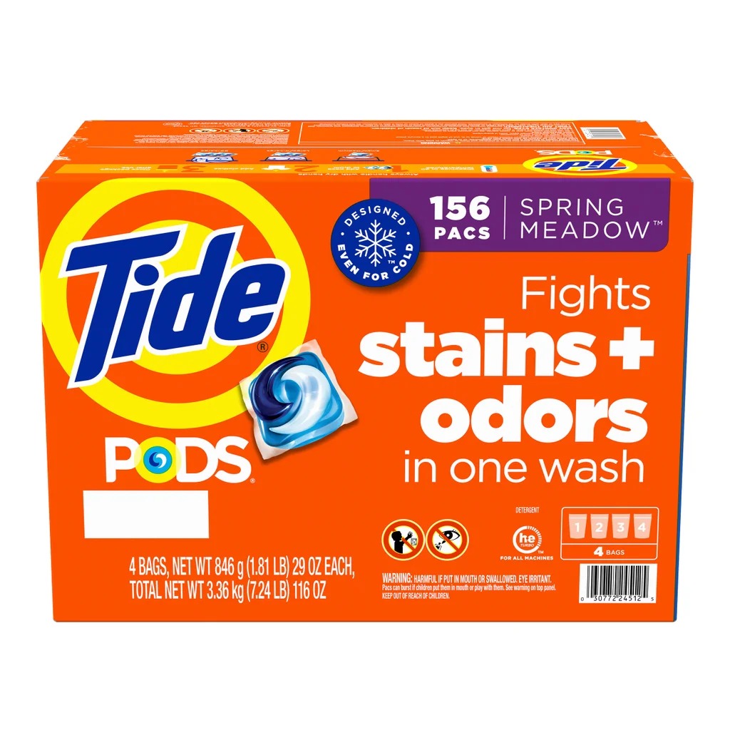 Tide Pods 156 capsulas