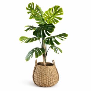 Planta artificial de hojas partidas