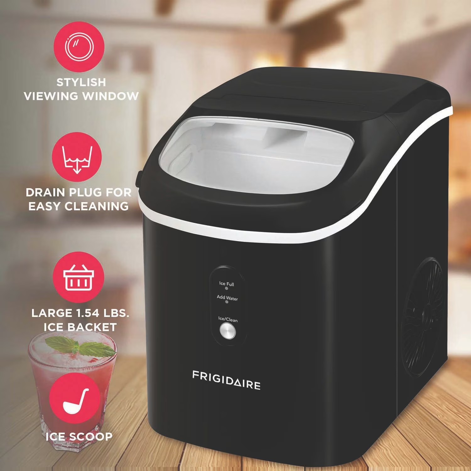 Máquina de hielo Frigidaire (33 lbs) - Imagen 2