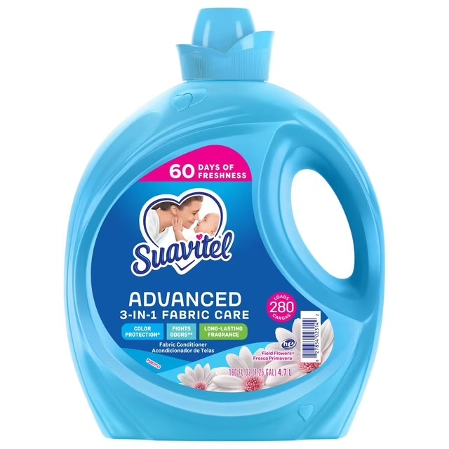 Suavizante Suavitel, aroma a flores silvestres