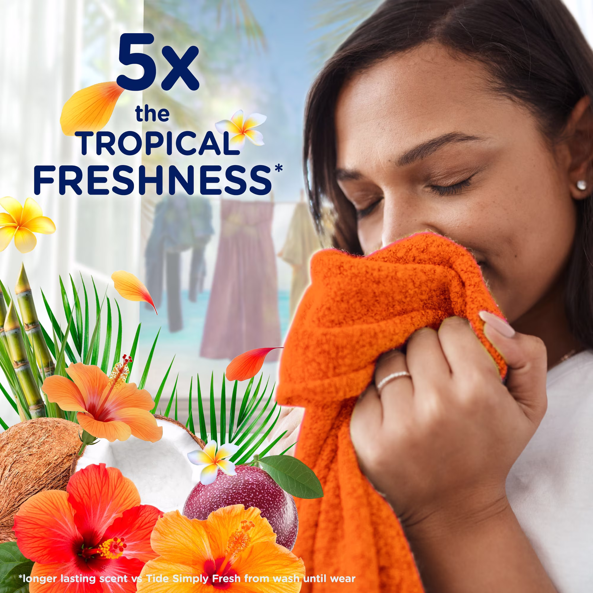 Perlitas Downy Radiant In-Wash Laundry Booster, Piña y Coconut Grove - Imagen 2