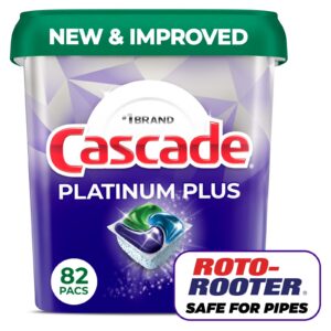 Detergente para lavavajillas Cascade Platinum Plus