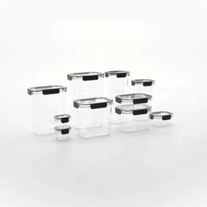Set de contenedor para almacenamiento Tritan de 10 piezas