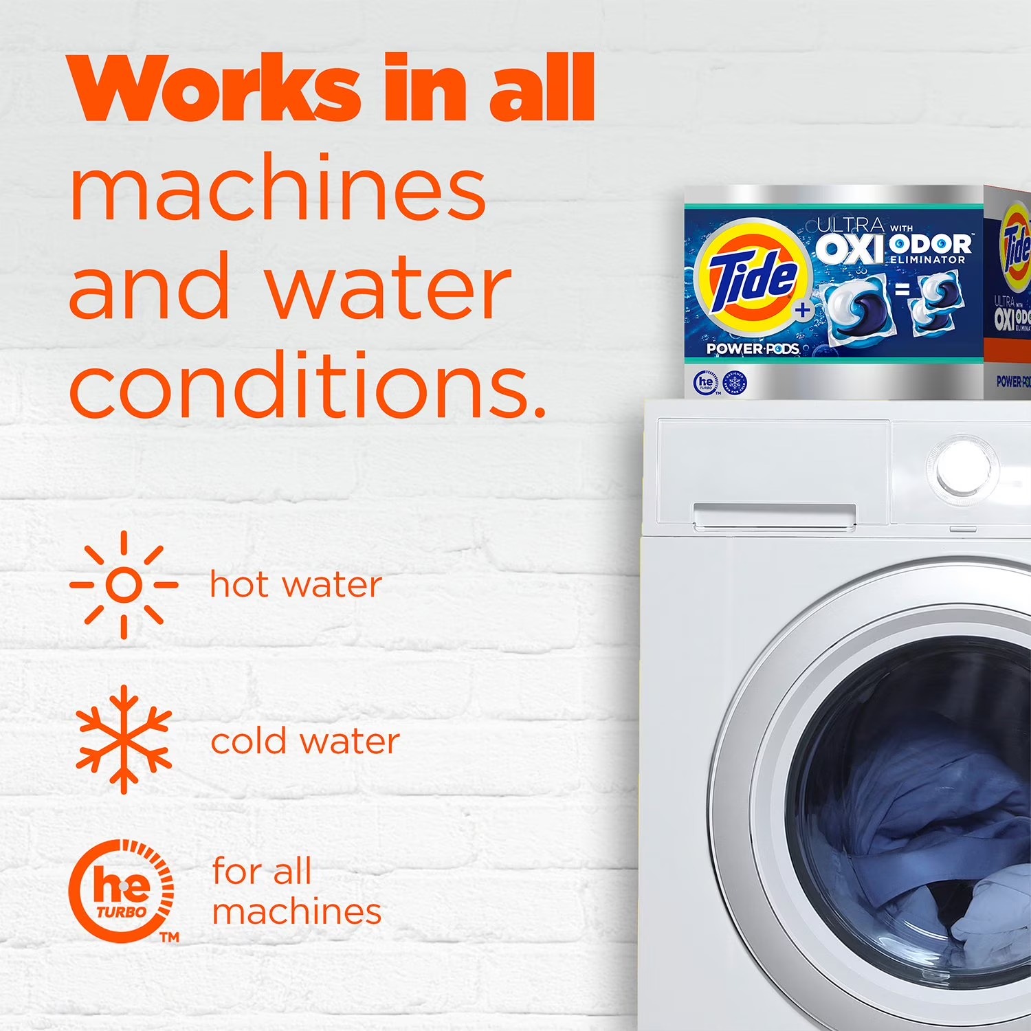 Tide Power PODS + Ultra OXI, 72 unidades - Imagen 3