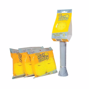 Esponja con dispensador lava platos