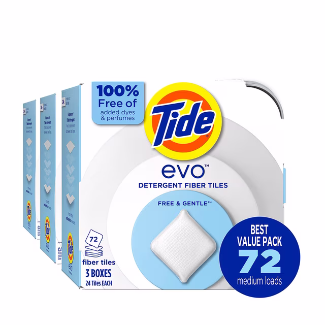 Detergente Tide Evo 72 ct.