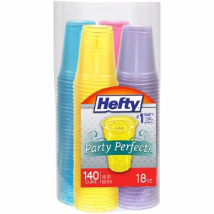 Vaso de plástico Hefty Party Perfect