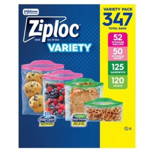 Ziploc Paquete variado de 347 bolsas