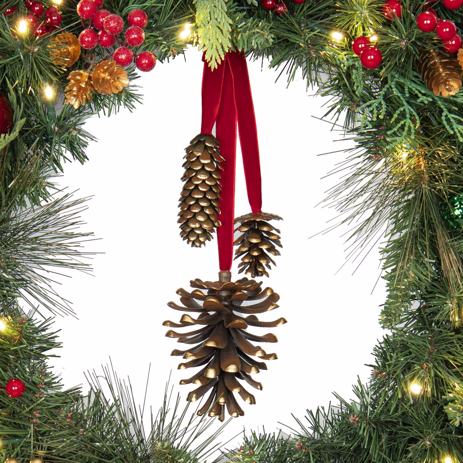 Corona decorada preiluminada Member's Mark - Imagen 2