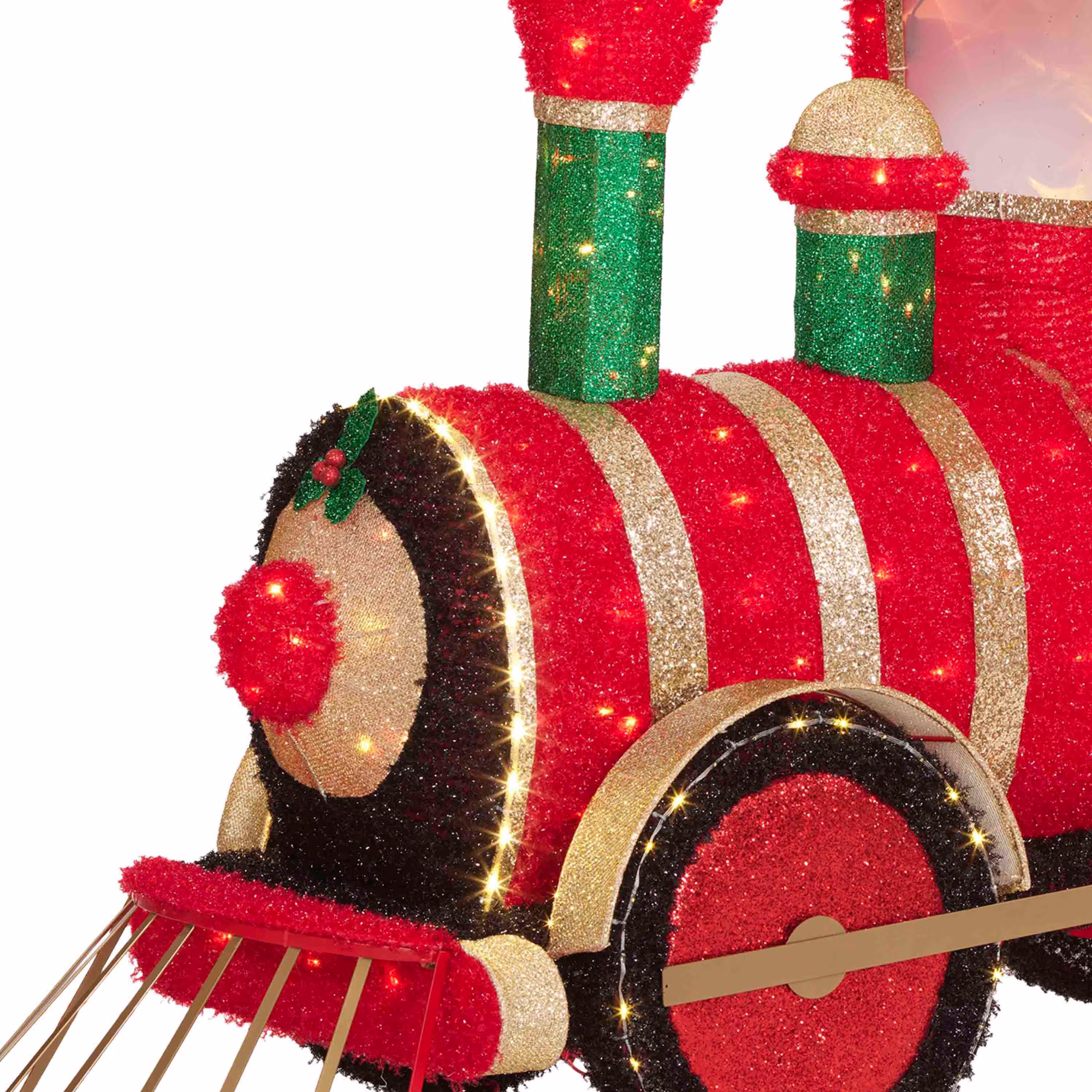 Tren navideño preiluminado Member's Mark - Imagen 2