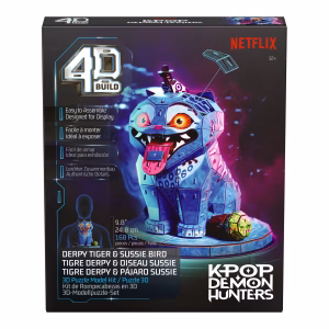 Rompecabezas 3D 4D Build, KPop Demon Hunters 168 piezas