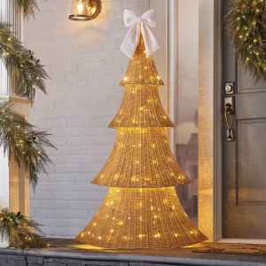 Árbol Tejido Pre-Iluminado