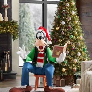 Goofy animado navideño