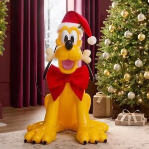 Pluto navideño animado
